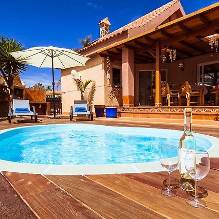 Villa Hibiscus Centrum Corralejo Beach Private Pool Family Esterno foto