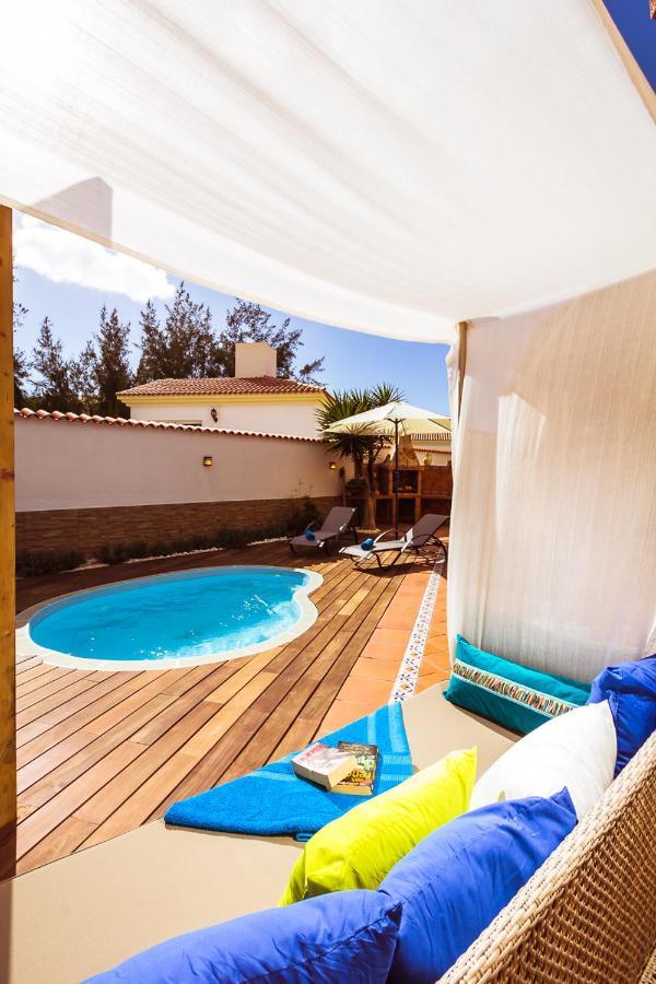 Villa Hibiscus Centrum Corralejo Beach Private Pool Family Esterno foto