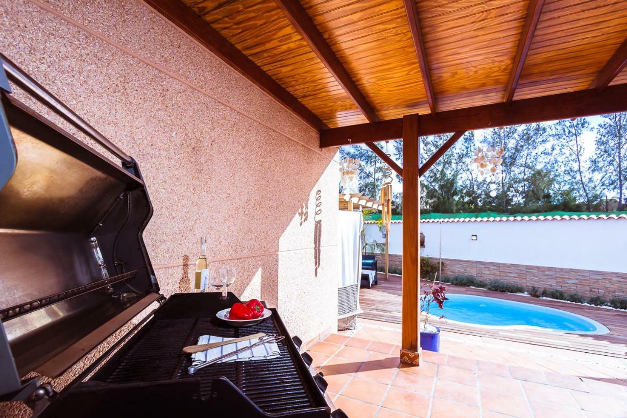 Villa Hibiscus Centrum Corralejo Beach Private Pool Family Esterno foto